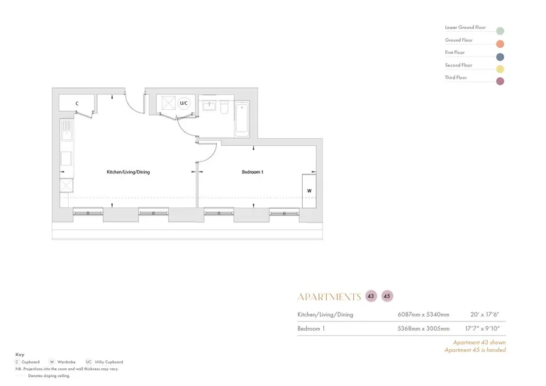 Floorplan 1 for Walton Street, Aylesbury, HP20