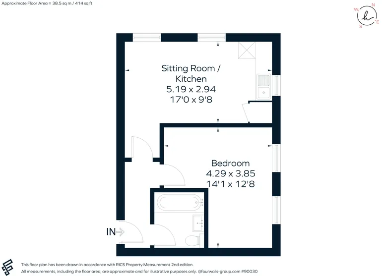 Floorplan 1 for Arden Street, Stratford-upon-Avon, CV37