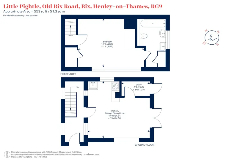 Floorplan 1 for Bix Henley-On-Thames RG9