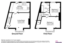 The Gables, Keighley floorplan 1 out of 1