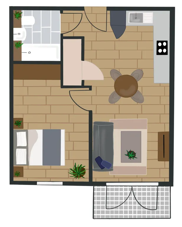 Floorplan 1 for Enclave: Birmingham City, 149 Hurst St Birmingham B5