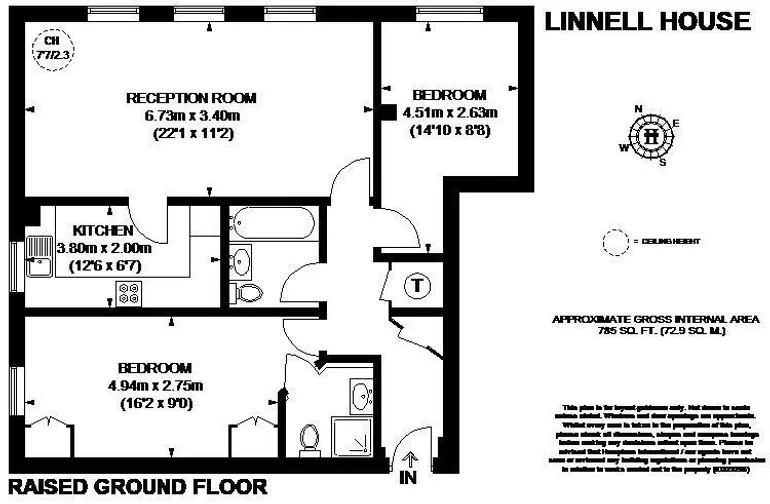 Floorplan 1 for Folgate Street London E1