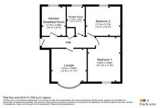 Eastbourne Road, Willingdon, EASTBOURNE floorplan 1 out of 1