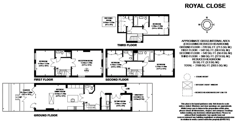 Floorplan 1 for Royal Close, London, SW19