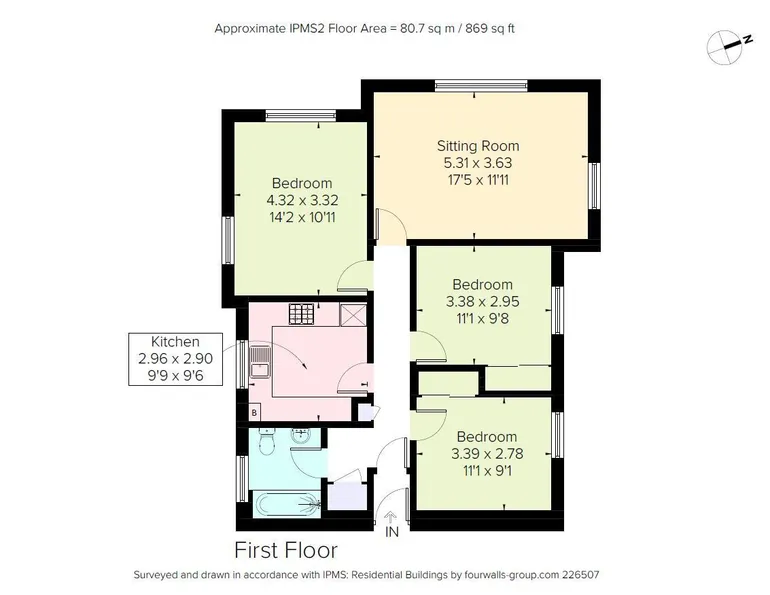 Floorplan 1 for South Park Sevenoaks TN13