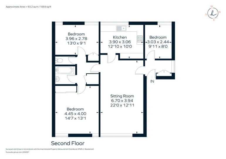 Floorplan 1 for Laleham Court Chobham Road GU21