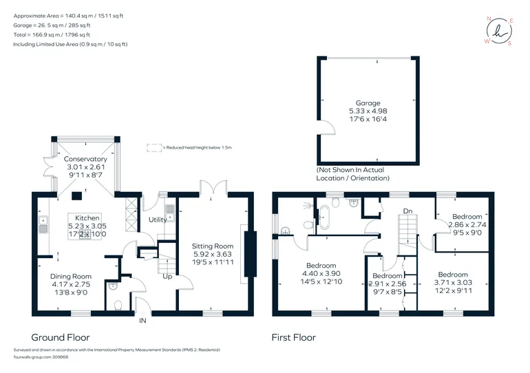 Floorplan 1 for Cherry Lane Bearley CV37