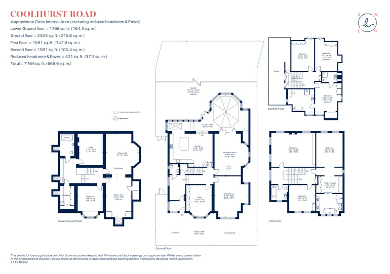Floorplan 1 for Coolhurst Road, London, N8