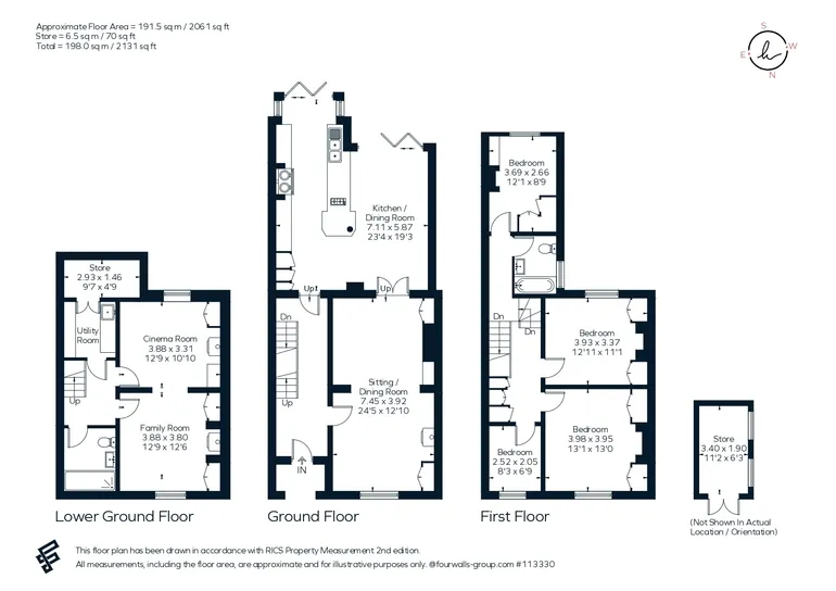 Floorplan 1 for Sydney Road, Guildford, GU1
