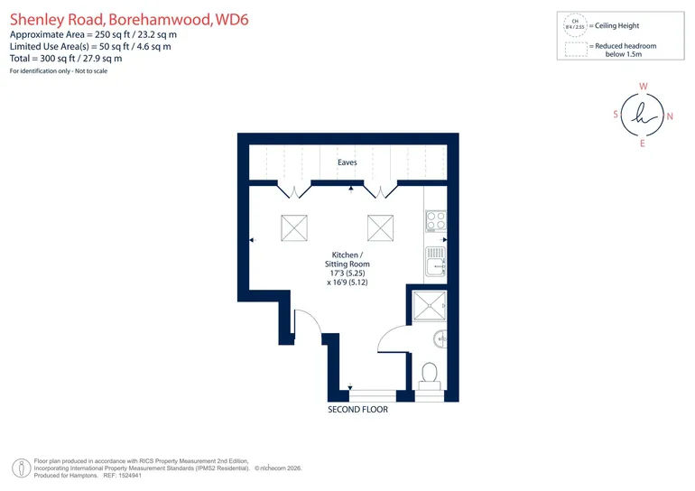 Floorplan 1 for Shenley Road Borehamwood WD6
