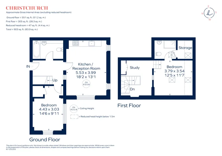 Floorplan 1 for Kew Road Richmond TW9