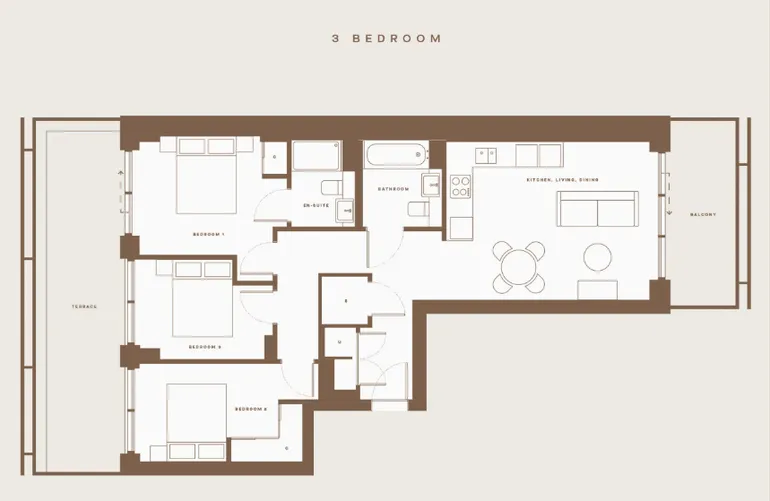 Floorplan 1 for Cherry Park Lane London E20