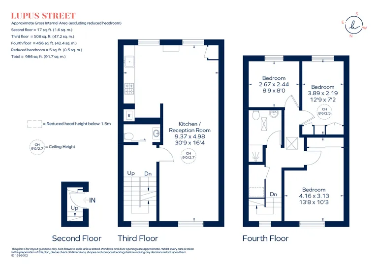 Floorplan 1 for Lupus Street London SW1V