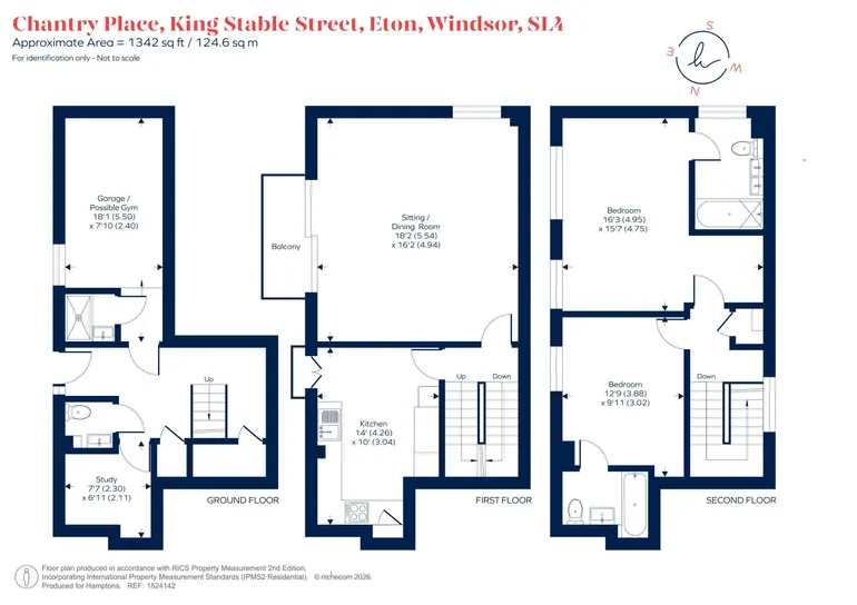 Floorplan 1 for Chantry Place Eton SL4