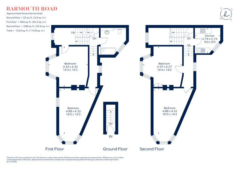 Floorplan 1 for Barmouth Road Wandsworth SW18