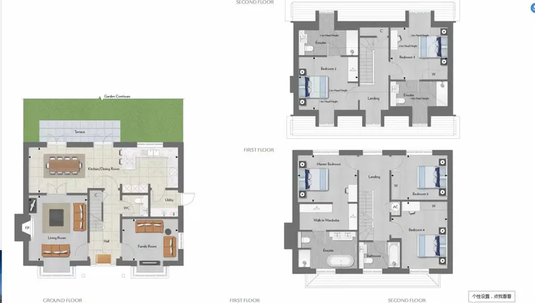 Floorplan 1 for Whistler Drive Barnet EN4