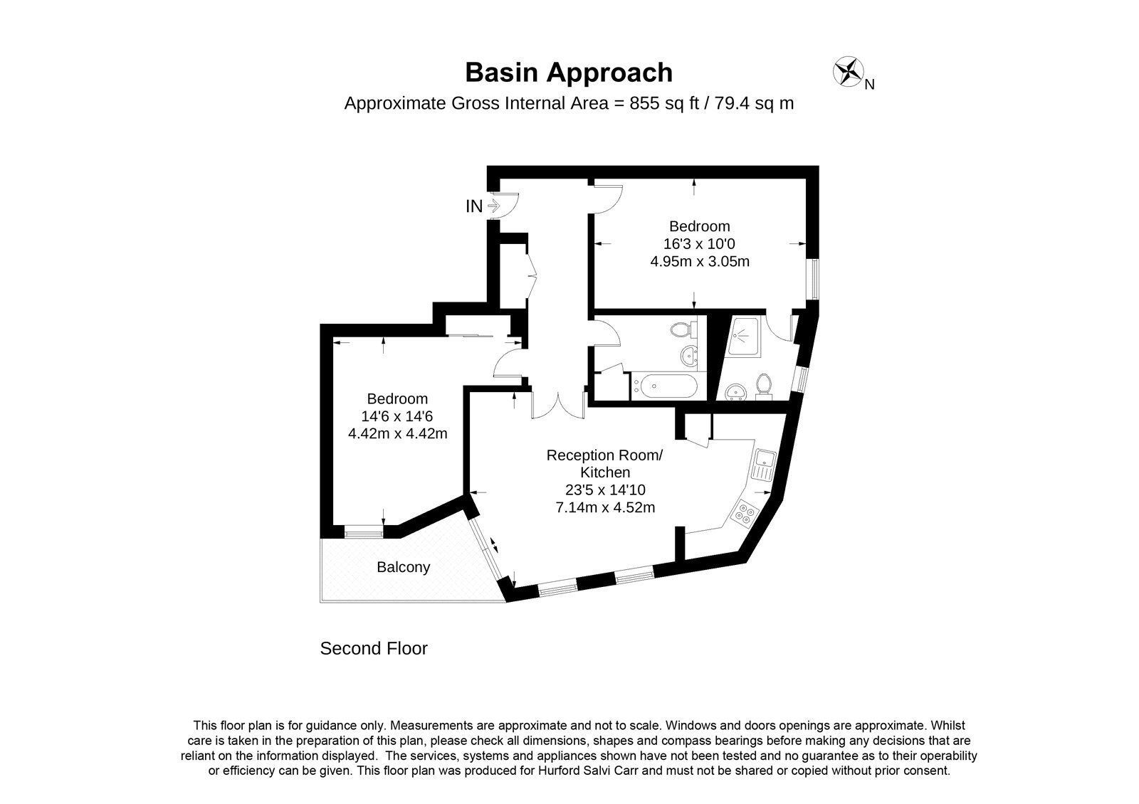 Limehouse Basin, London, E14 floorplan