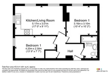 Champion Square, St. Pauls, Bristol floorplan 1 out of 1