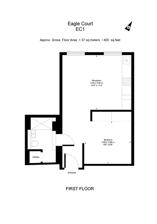 Eagle Court, Clerkenwell, London, EC1M floorplan