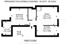 Westwick Gardens, London floorplan 1 out of 1