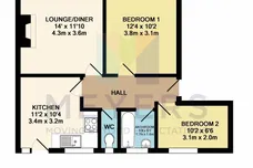 1011 Wimborne Road, BOURNEMOUTH floorplan 1 out of 1