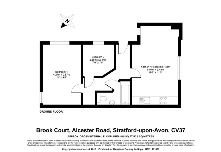 Floorplan 1 for Stratford-upon-Avon, Warwickshire