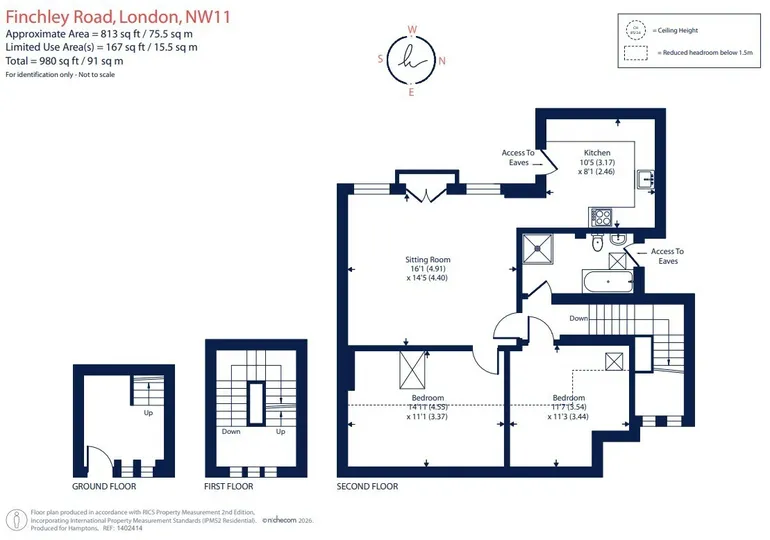 Floorplan 1 for Fortess Road London NW5