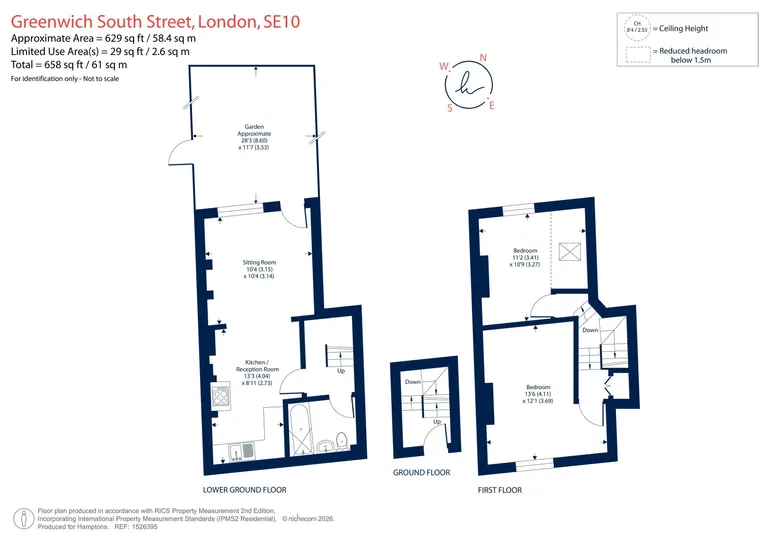 Floorplan 1 for Greenwich South Street, SE10