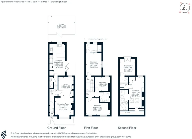 Floorplan 1 for Devonshire Road, London, W4