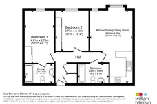 Burton Stone Lane, York floorplan 1 out of 1