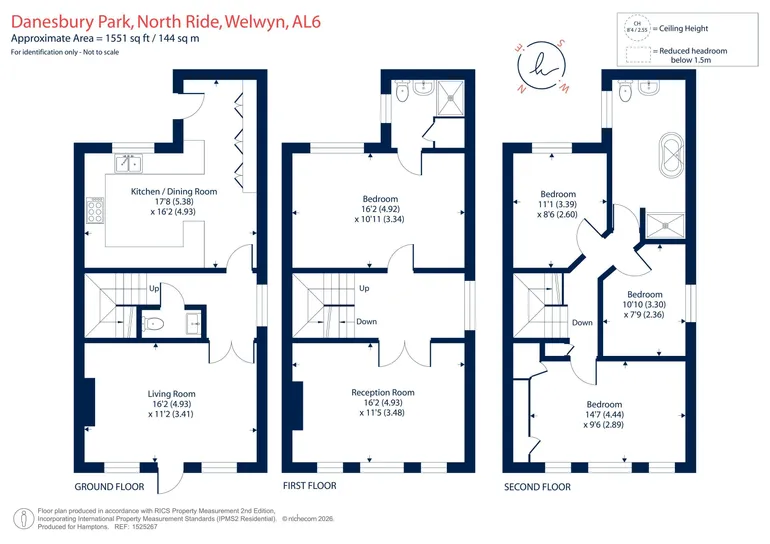 Floorplan 1 for North Ride, Welwyn, AL6