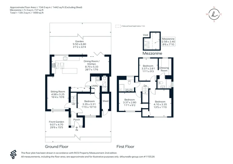 Floorplan 1 for Connaught Road, Teddington, TW11