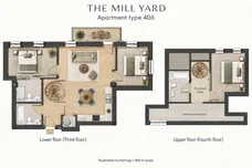 406 The Mill, Fletton Quays, Peterborough floorplan 1 out of 1
