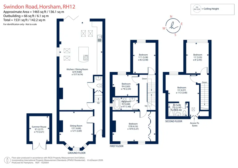 Floorplan 1 for Swindon Road, Horsham, RH12
