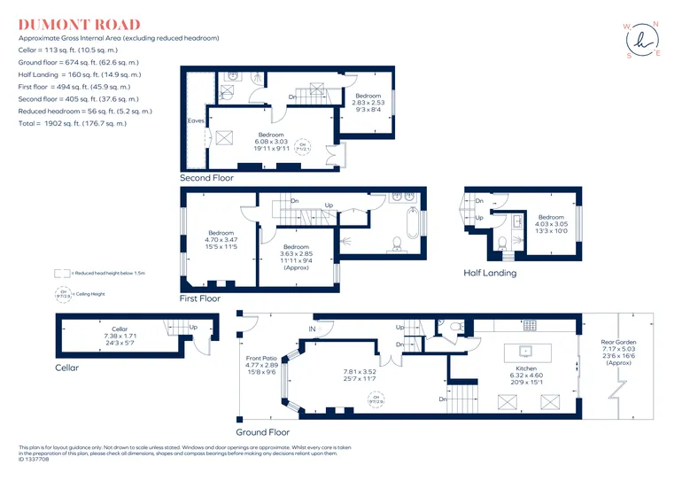 Floorplan 1 for Dumont Road, London, N16