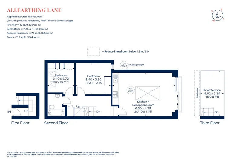 Floorplan 1 for Allfarthing Lane, London, SW18