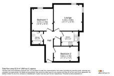 Robertsons Gait, Paisley floorplan 1 out of 1
