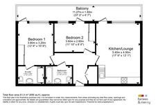 Silbury Boulevard, Milton Keynes floorplan 1 out of 1