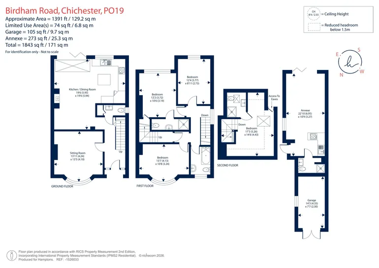 Floorplan 1 for Birdham Road, Chichester, PO19