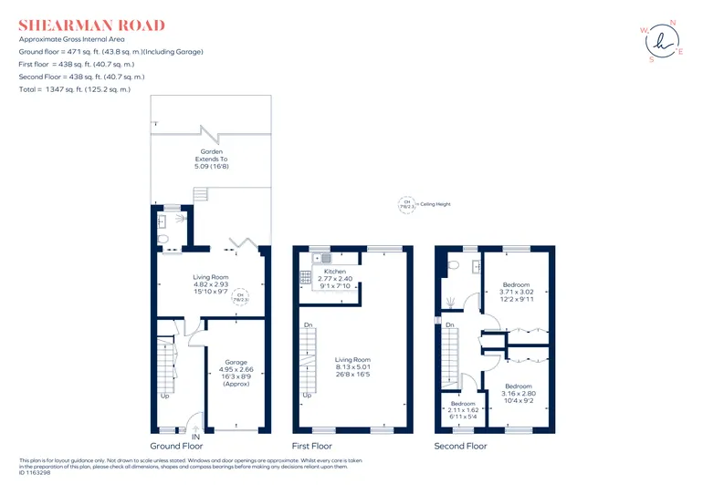 Floorplan 1 for Shearman Road London SE3