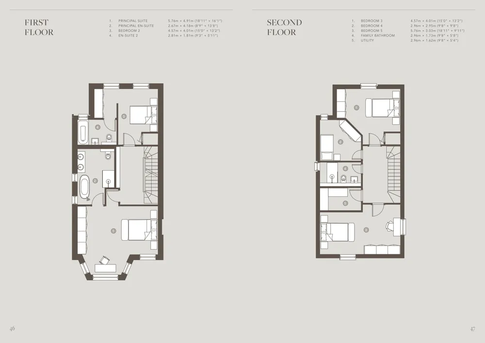 Floorplan for Leopold Road, London, W5