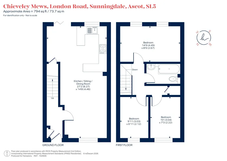Floorplan 1 for London Road, Ascot, SL5