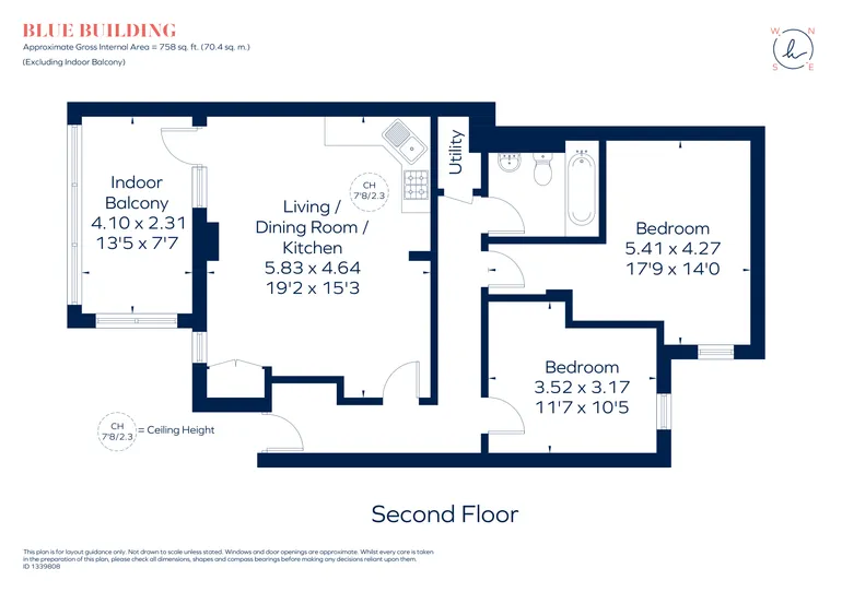 Floorplan 1 for Woolwich Road, London, SE10