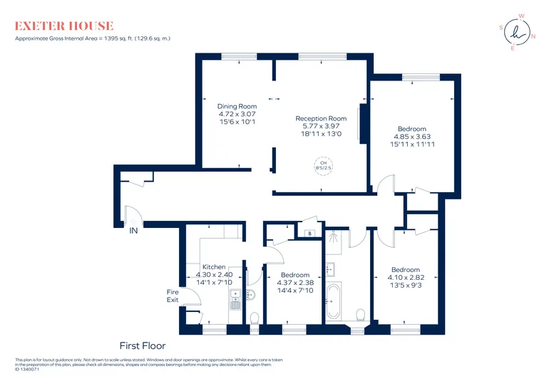 Floorplan 1 for Putney Heath, London, SW15