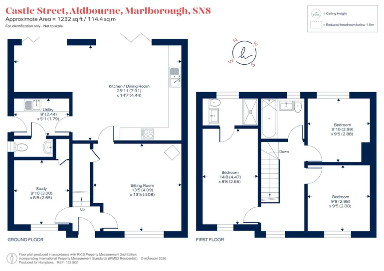 Floorplan 1 for Castle Street Aldbourne SN8