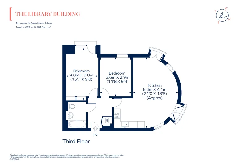 Floorplan 1 for St. Luke'S Avenue London SW4