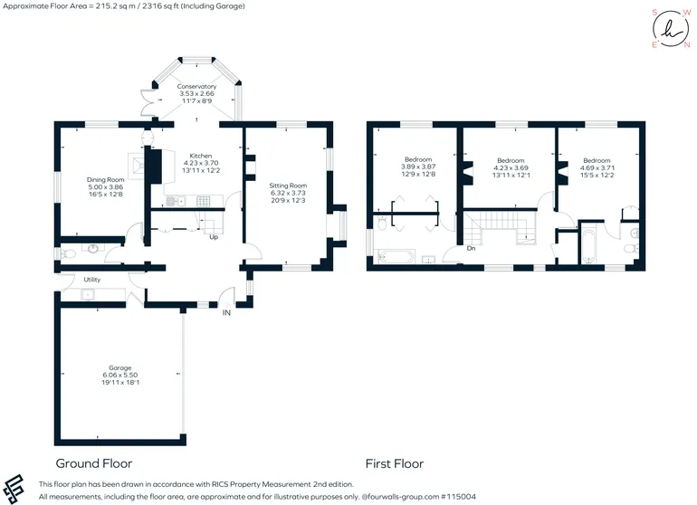 Floorplan 1 for Brackley Road Greatworth OX17
