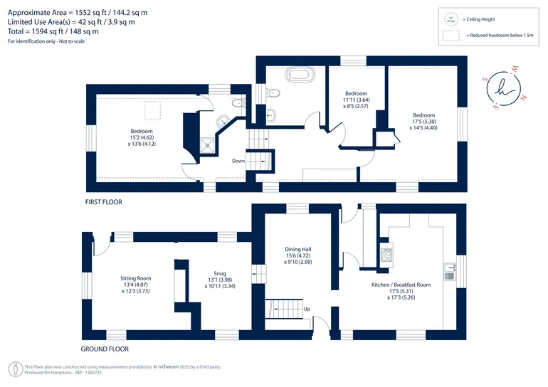 Floorplan 1 for Queen Street Cheltenham GL54