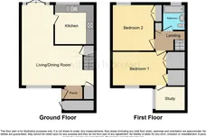 Elm Walk, Raf Lakenheath, Brandon floorplan 1 out of 1