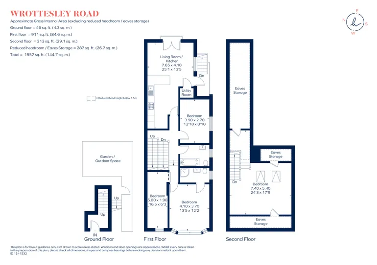 Floorplan 1 for Wrottesley Road London NW10